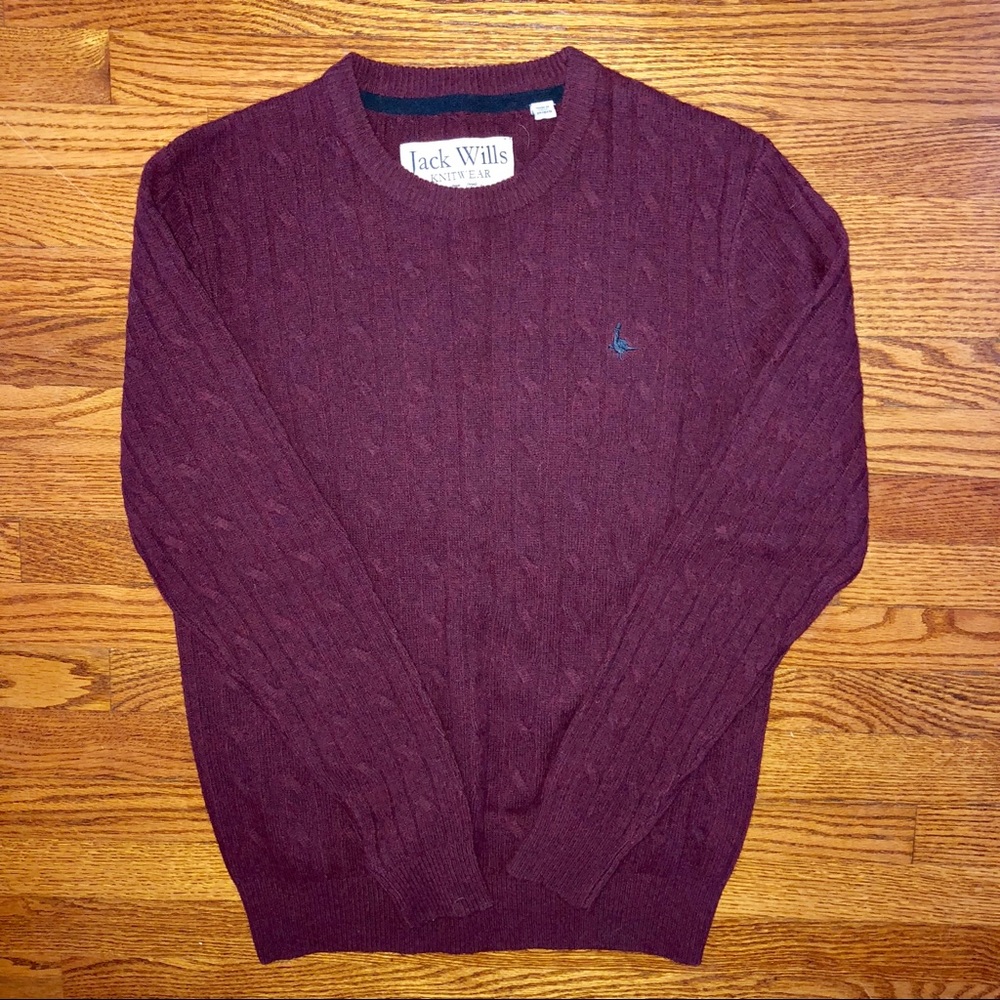 Jack Wills Knitwear merino wool sweater...Size S